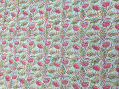 Chanderi Block Printed Fabric