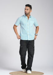 Cotton Printed Half Sleeve Shirt