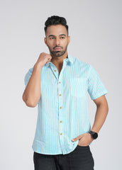 Cotton Printed Half Sleeve Shirt