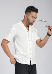 Cotton Printed Half Sleeve Shirt
