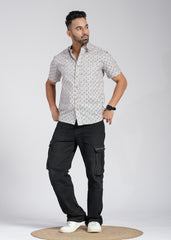Cotton Printed Half Sleeve Shirt