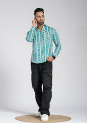 Cotton Printed Full Sleeve Shirt