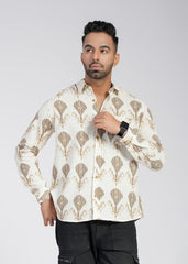 Cotton Printed Full Sleeve Shirt