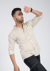 Cotton Printed Full Sleeve Shirt