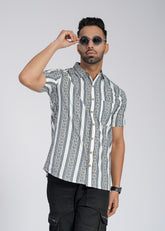 Cotton Printed Half Sleeve Shirt