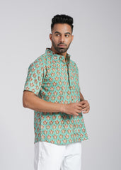 Cotton Printed Half Sleeve Shirt