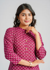 Cotton Printed Kurta