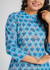 Cotton Block Printed Kurta