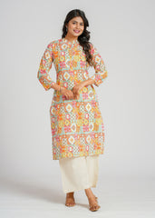 Cotton Printed Kurta