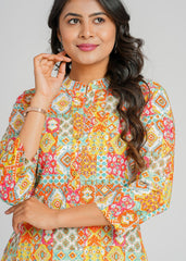 Cotton Printed Kurta