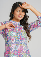 Cotton Printed Kurta