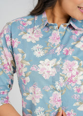 Clematis Printed Fitted Shirt