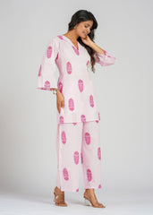 Floral on Stripes Co-Ord Set