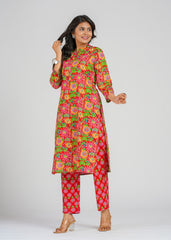 Cotton Printed Kurta Set
