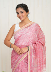Utsav Chanderi Silk Saree