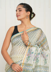Utsav Chanderi Silk Saree