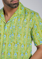 Cotton Printed Half Sleeve Shirt