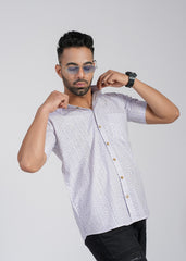 Cotton Printed Half Sleeve Shirt