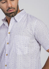Cotton Printed Half Sleeve Shirt