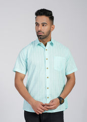 Cotton Printed Half Sleeve Shirt