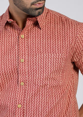 Cotton Printed Full Sleeve Shirt