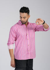 Cotton Printed Full Sleeve Shirt