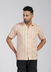Cotton Printed Half Sleeve Shirt