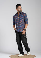 Cotton Printed Full Sleeve Shirt