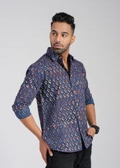 Cotton Printed Full Sleeve Shirt