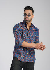 Cotton Printed Full Sleeve Shirt