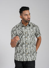 Cotton Printed Half Sleeve Shirt