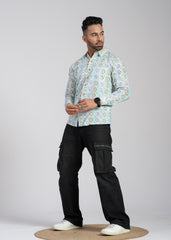 Cotton Printed Full Sleeve Shirt