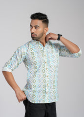 Cotton Printed Full Sleeve Shirt