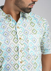 Cotton Printed Full Sleeve Shirt