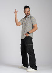 Cotton Printed Half Sleeve Shirt