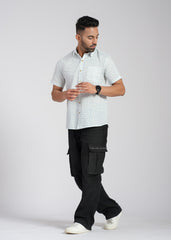 Cotton Printed Half Sleeve Shirt