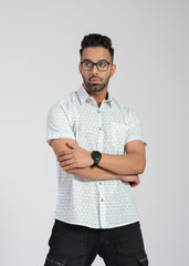 Cotton Printed Half Sleeve Shirt