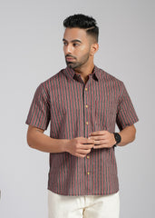 Cotton Printed Half Sleeve Shirt