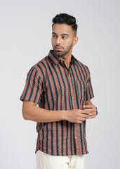 Cotton Printed Half Sleeve Shirt