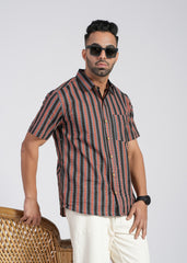 Cotton Printed Half Sleeve Shirt