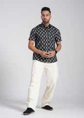 Cotton Printed Half Sleeve Shirt
