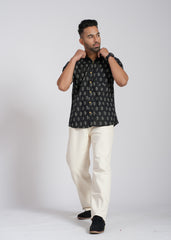 Cotton Printed Half Sleeve Shirt