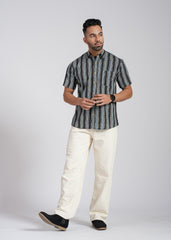 Cotton Printed Half Sleeve Shirt