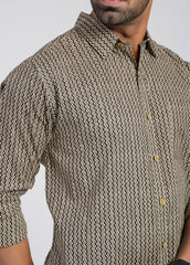 Cotton Printed Full Sleeve Shirt
