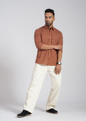 Cotton Printed Full Sleeve Shirt