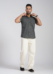Cotton Printed Half Sleeve Shirt