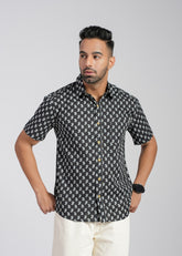 Cotton Printed Half Sleeve Shirt