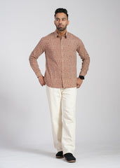 Cotton Printed Full Sleeve Shirt