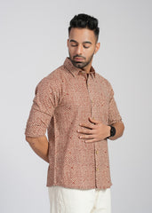 Cotton Printed Full Sleeve Shirt