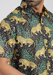 Cotton Printed Half Sleeve Shirt